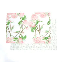 Peonies Reversible Placemat Set