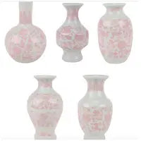 FR-SET OF 5 MINI BUD VASES