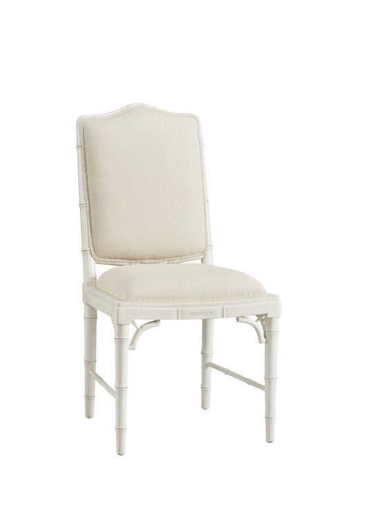 FC- Upholstered Bamboo Side Chair