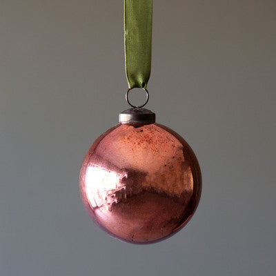 PH- Shiny Rose Glass Ball