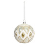 PH-Golden Pearl Pattern Ball Ornament