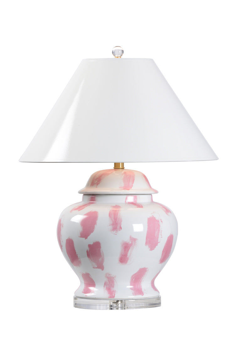 CH- Burge Vase Lamp Pink