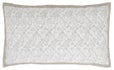 Bliss Quilted Sham- King/Sand